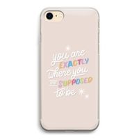 Right Place: iPhone 7 Transparant Hoesje