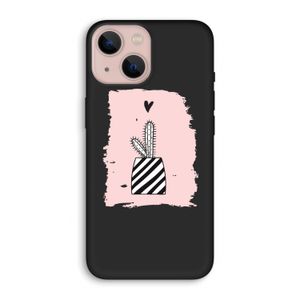 Zwart-wit cactus: iPhone 13 Biologisch afbreekbaar hoesje