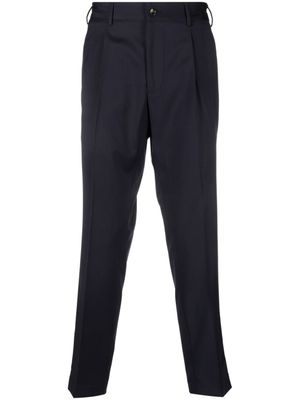 Dell'oglio pantalon de costume à pinces - Bleu