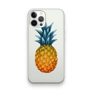 Grote ananas: iPhone 12 Pro Transparant Hoesje