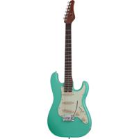 Schecter Nick Johnston Traditional SSS Atomic Green elektrische gitaar - thumbnail