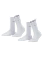 Esprit - 2p Socks - Uni Women - wit, Maat:39-42