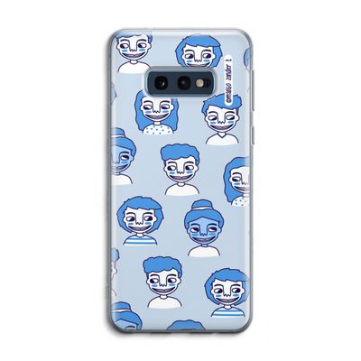 Gezichtjes: Samsung Galaxy S10e Transparant Hoesje