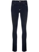 Philipp Plein jean skinny à taille mi-haute - Bleu