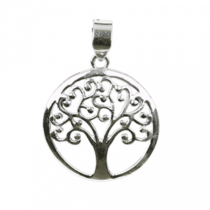 Tree of Life Hanger 925 Zilver