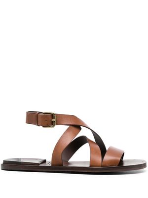 Officine Creative sandales Kontraire 012 en cuir - Marron