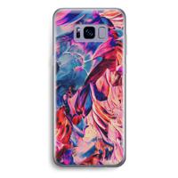 Pink Orchard: Samsung Galaxy S8 Plus Transparant Hoesje - thumbnail
