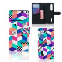 OPPO Find X2 Pro | Book Case | Blokken Kleurrijk | Portemonnee hoesje
