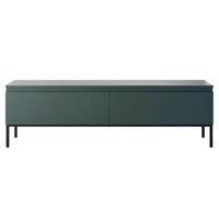 NADUVI Collection Kate Tv-Meubel - B 150 cm - Donkergroen / Zwart