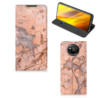 Xiaomi Poco X3 Pro | Poco X3 Standcase Marmer Oranje - thumbnail