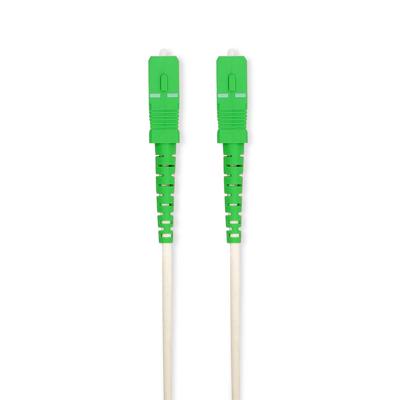 Nedis Glasvezel Patchkabel | SMF (Single Mode Phase) | SC/APC | SC/APC | 100 Gbps | 2.00 m | Wit | Gift Box met Euro Lock - CCGB89600WT20