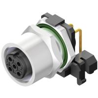 Weidmüller 2423450000 Sensor/actuator inbouwconnector M12 Aantal polen (sensoren): 4 Bus, inbouw horizontaal 10 stuk(s)