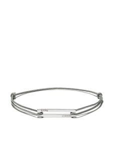 Le Gramme bracelet 17/10g en cordon - Grey