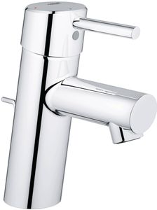 Grohe Concetto wastafelkraan ES met waste Chroom