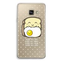 Sleep All Day: Samsung A3 (2017) Transparant Hoesje