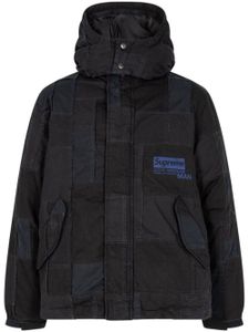 Supreme x Junya Watanabe doudoune à design patchwork - Noir