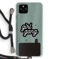 Girl Gang: Pixel 5a 5G Transparant Hoesje met koord