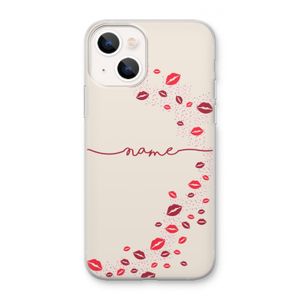 Kusjes: iPhone 13 mini Transparant Hoesje