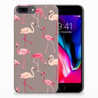 Apple iPhone 7 Plus | 8 Plus | TPU Hoesje | Flamingo