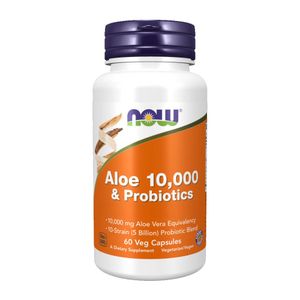 Aloe Vera 10000 & Probiotics 60v-caps