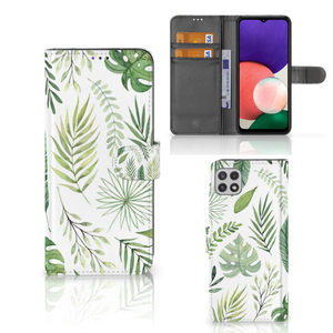 Samsung Galaxy A22 5G Hoesje Leaves