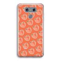 Just peachy: LG G6 Transparant Hoesje