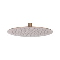 IVY Hoofddouche - slim - 25cm - antikalk nozzels - Eco-air - Geborsteld mat koper PVD 6900555