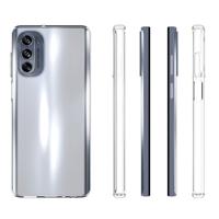 Motorola Moto G62 5G TPU | Silliconen Back Cover | Transparant