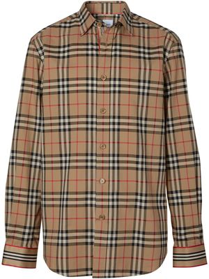 Burberry chemise Icon à carreaux vintage - Tons neutres