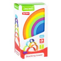 Toi-Toys Little stars baby stapeltoren regenboog, 7dlg. Toi-Toys Little stars baby stapeltoren regenboog, 7dlg.