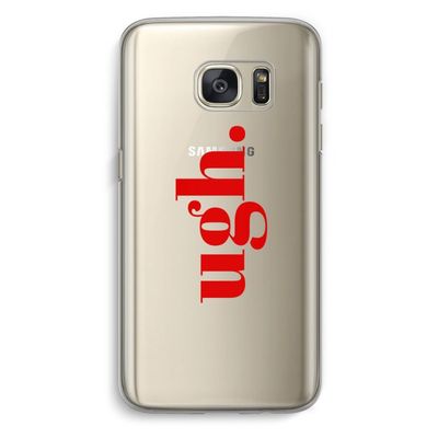 Ugh: Samsung Galaxy S7 Transparant Hoesje
