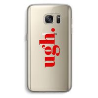 Ugh: Samsung Galaxy S7 Transparant Hoesje