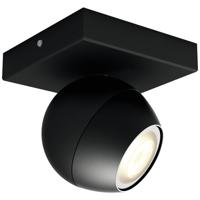 Philips Lighting Hue LED-plafondspots 871951433924800 Hue White Amb. Buckram Spot 1 flg. schwarz 350lm inkl. Dimmschalter GU10 5 W - thumbnail