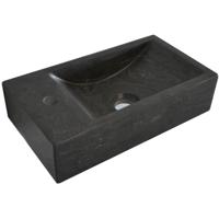 Wiesbaden Raw Hardsteen Fontein Links 36x18x9cm Gezoet