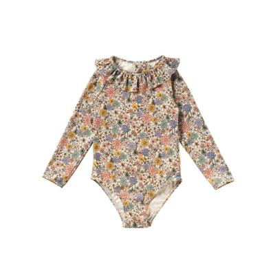 Salted Stories zomer badpak meisjes - multi - Sparkly Fleurs