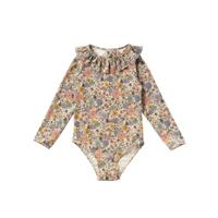 Salted Stories zomer badpak meisjes - multi - Sparkly Fleurs