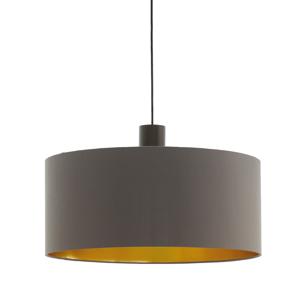 Eglo Hanglamp Concessa 1 53cm cappuccino met goud 97683