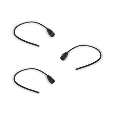 3x DC connector type vrouw 15 cm