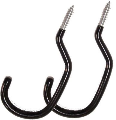 Edge Ophanghakenset / plafondhakenset - zwart