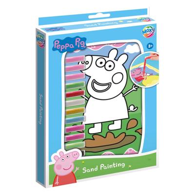Creative Craft Group Peppa pig zand schilderen, 16dlg.