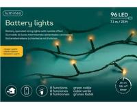 Led basic light 7.1 meter 96 LED groen/klassiek warm Lumineo - Lumineo