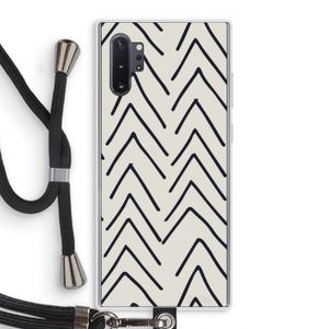 Marrakech Arrows: Samsung Galaxy Note 10 Plus Transparant Hoesje met koord