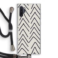 Marrakech Arrows: Samsung Galaxy Note 10 Plus Transparant Hoesje met koord