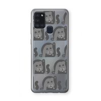 Cats: Samsung Galaxy A21s Transparant Hoesje