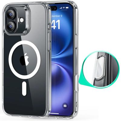 iPhone 16 Plus HaloLock Classic Hybrid Case (Camera Control) - Clear iPhone 16 Plus HaloLock Classic Hybrid Case (Camera Control) - Clear