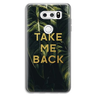 Take me back: LG V30 Transparant Hoesje