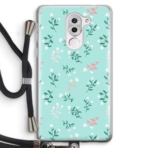 Small white flowers: Honor 6X Transparant Hoesje met koord
