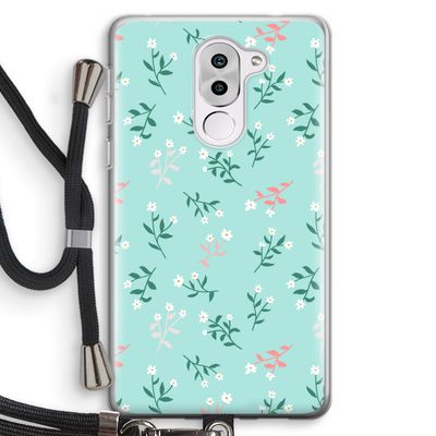 Small white flowers: Honor 6X Transparant Hoesje met koord
