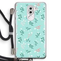 Small white flowers: Honor 6X Transparant Hoesje met koord