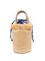 La DoubleJ sac seau Fringe Secchiello - Tons neutres